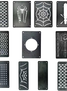 户外IGT桌下沉式炉板盖板0.5/一单元黑化碳钢不锈钢多功能桌配件