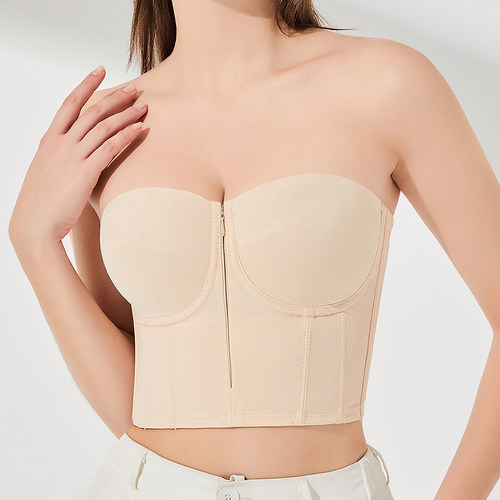 宝意琳防滑无肩带内衣