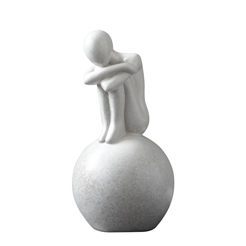 创意客厅家居轻奢抽象人物摆件玄关酒柜装饰品简约风房间桌面摆设