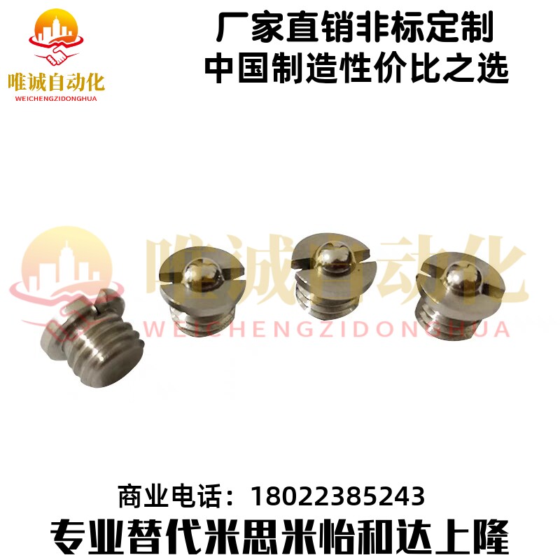 304不锈钢 带法兰型球头柱塞FBPJ/FBPJS5/6/8/10/12/16螺栓