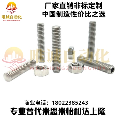 细牙 调整螺丝 ANBS/ANFBS12/16-30/35/40/45/50/80/120 六角孔型