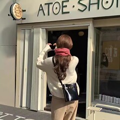 小众水桶包2024新款复古设计斜挎包包女单肩包韩国油蜡小包通勤包