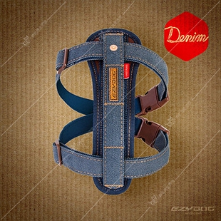 澳洲EZYDOG易吉狗 狗体工学胸背  防爆冲胸背新到牛仔丹宁款胸背