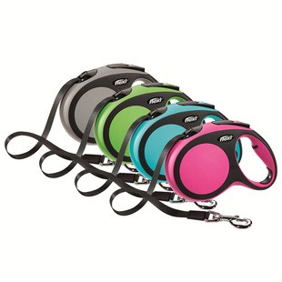 德国福莱希狗狗伸缩牵引绳Flexi外星人运动版小型犬中大型犬带状