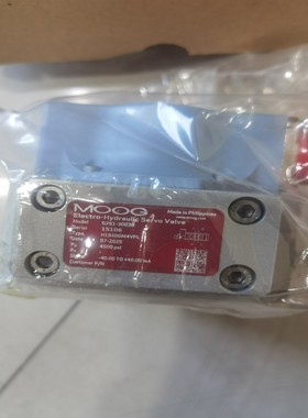 美国MOOG穆格伺服阀G761-3003B H19J0GM4VPL原装正品全新现货