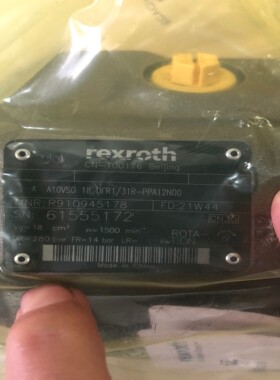 柱塞泵AA10VSO18DFR1/31R-PPA12N00 R910945178力士乐原装现货