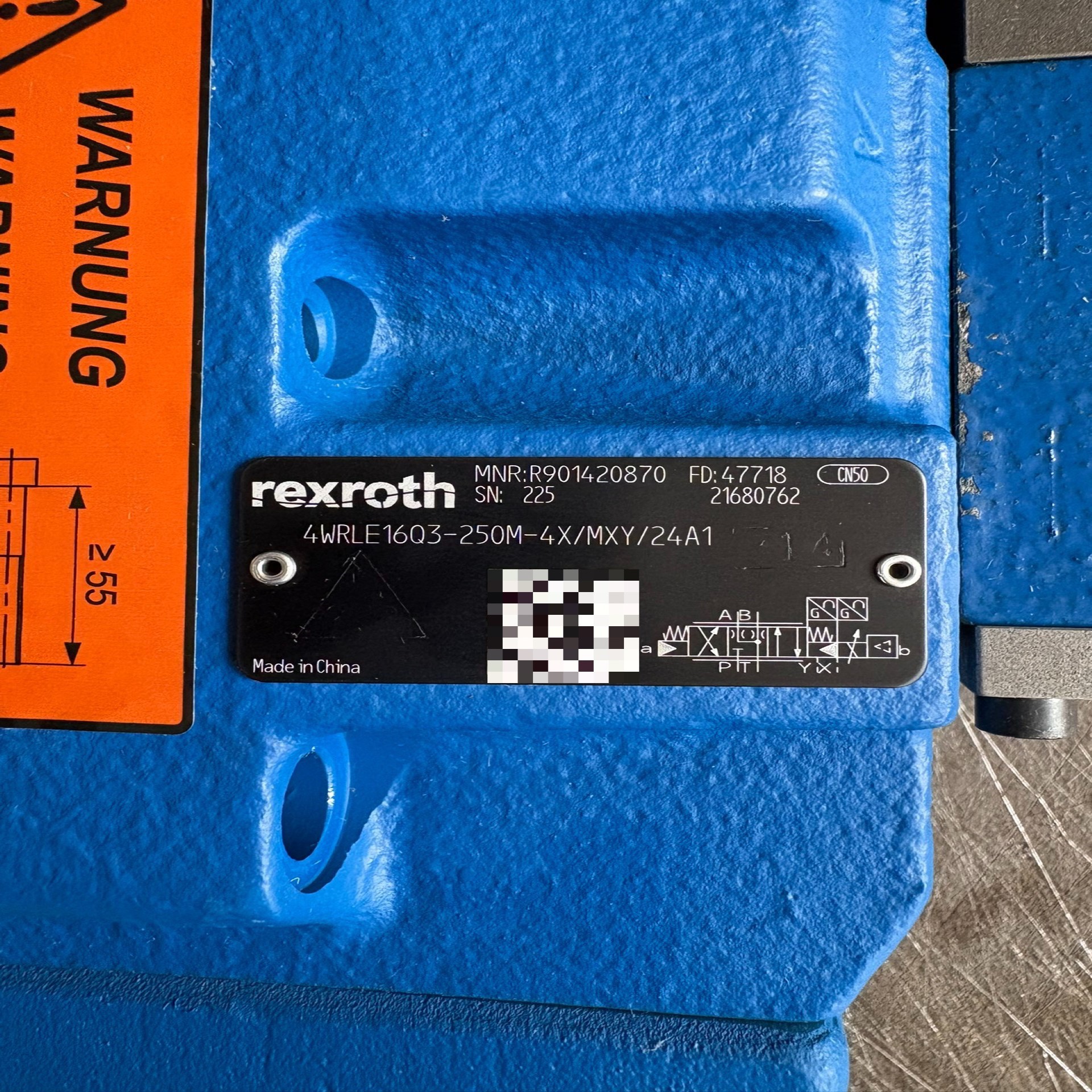 R901420870 4WRLE16Q3-250M-4X/MXY/24A1力士乐原装现货