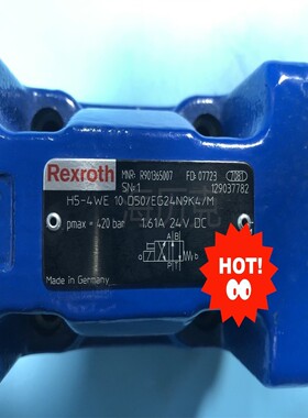 R901365007 H5-4WE10D5X/EG24N9K4/M力士乐电磁方向阀,全新原装