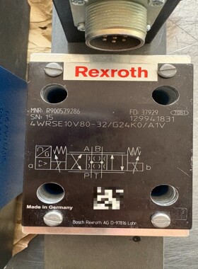 R900579286 4WRSE10V80-32/G24K0/A1V力士乐原装现货