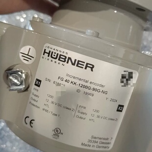 HUBNER编码器 FG 40 KK-1200G-90G-N全新二手都有现货