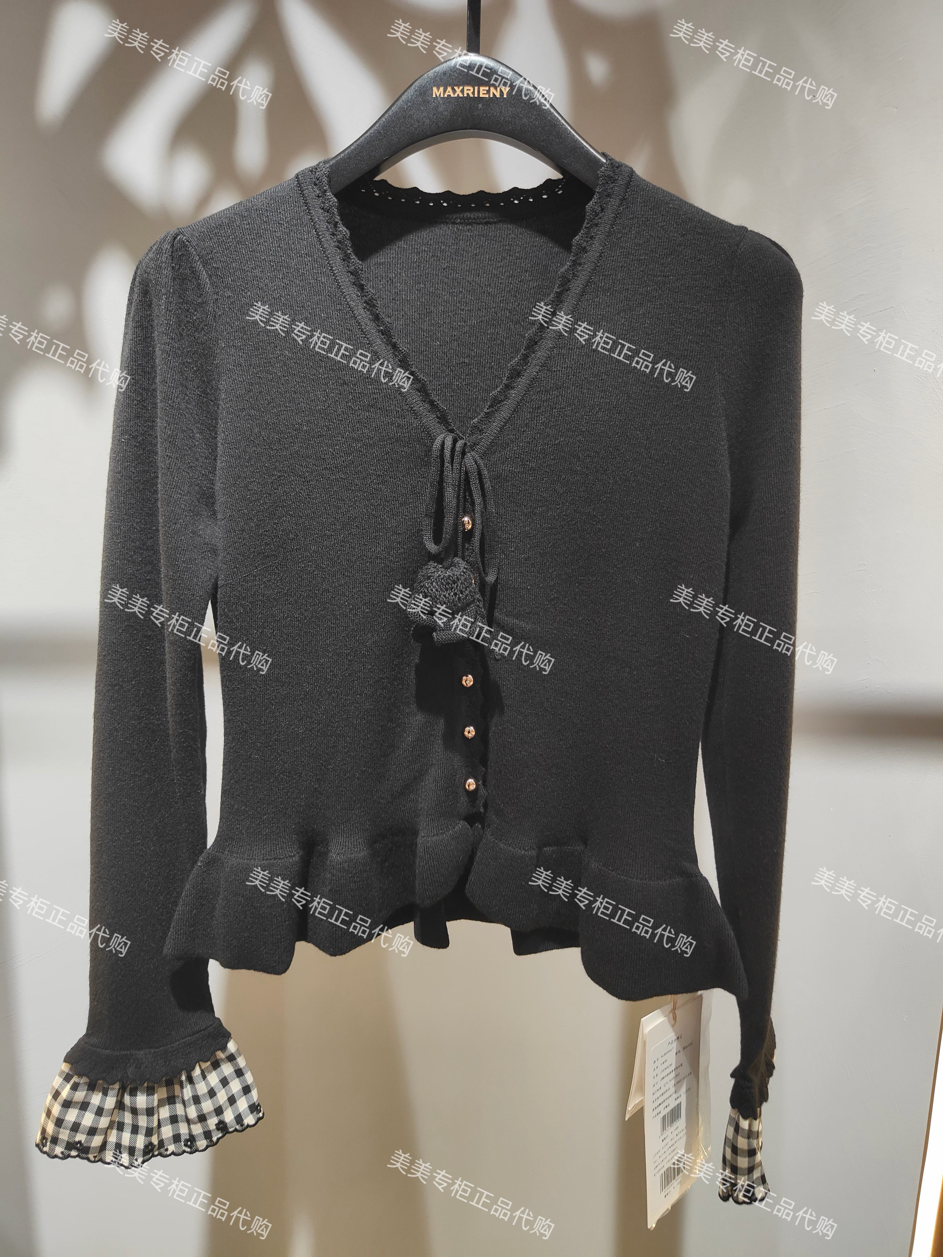 马克茜妮MAXRIENY专柜正品2026年冬款针织衫MC80SW571-1489图片