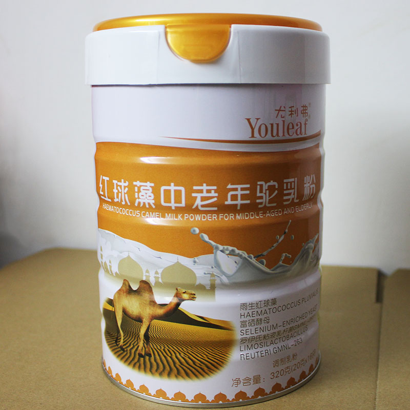 尤利弗红球藻中老年驼乳粉320克