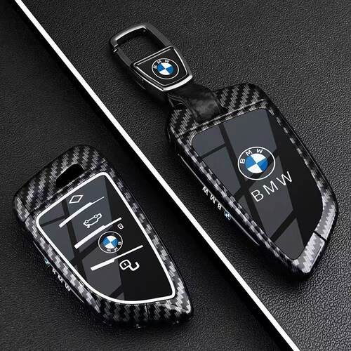 适用宝马钥匙套3系325i/i3i5i7ix新5系530li/X1X3X5X6X7车包扣壳