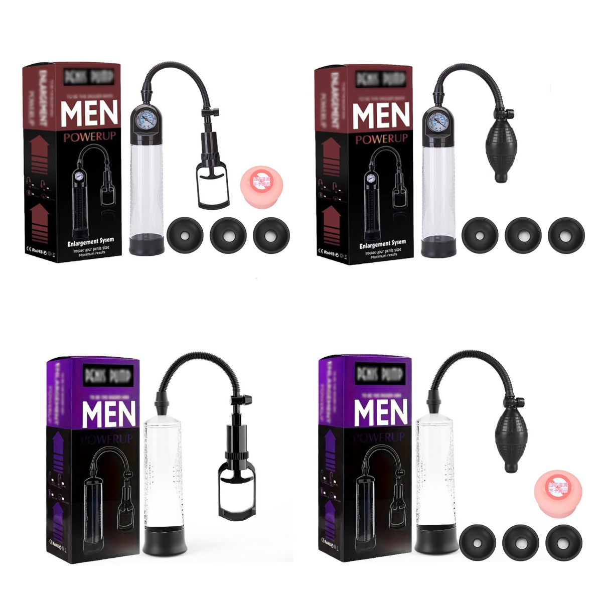 MEN新款男士大增真空负压治疗器