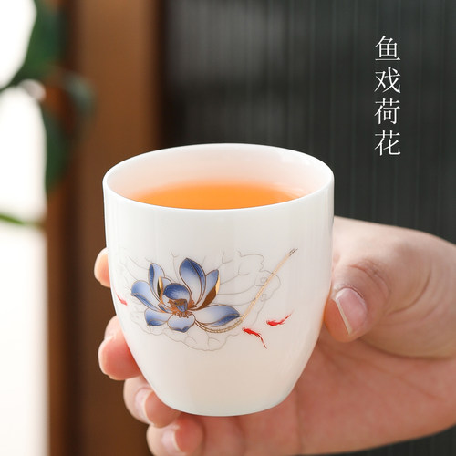 100ml大号茶杯普洱红茶品茗杯