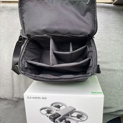 大疆avata360/2/1防水收纳包适用于MINI全系列/air2/2s单肩斜挎包