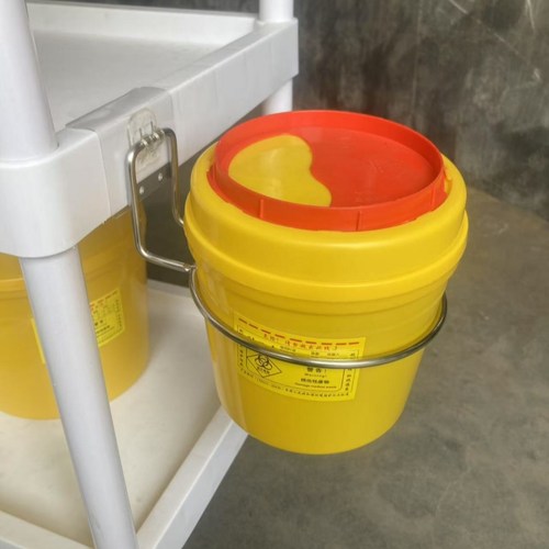 不锈钢医疗利器盒挂架锐器盒固定