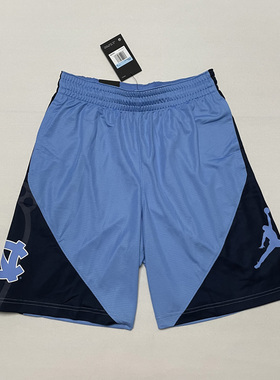 美版现货JORDAN北卡NCAA速干篮球短裤科比怀特科尔安东尼训练裤