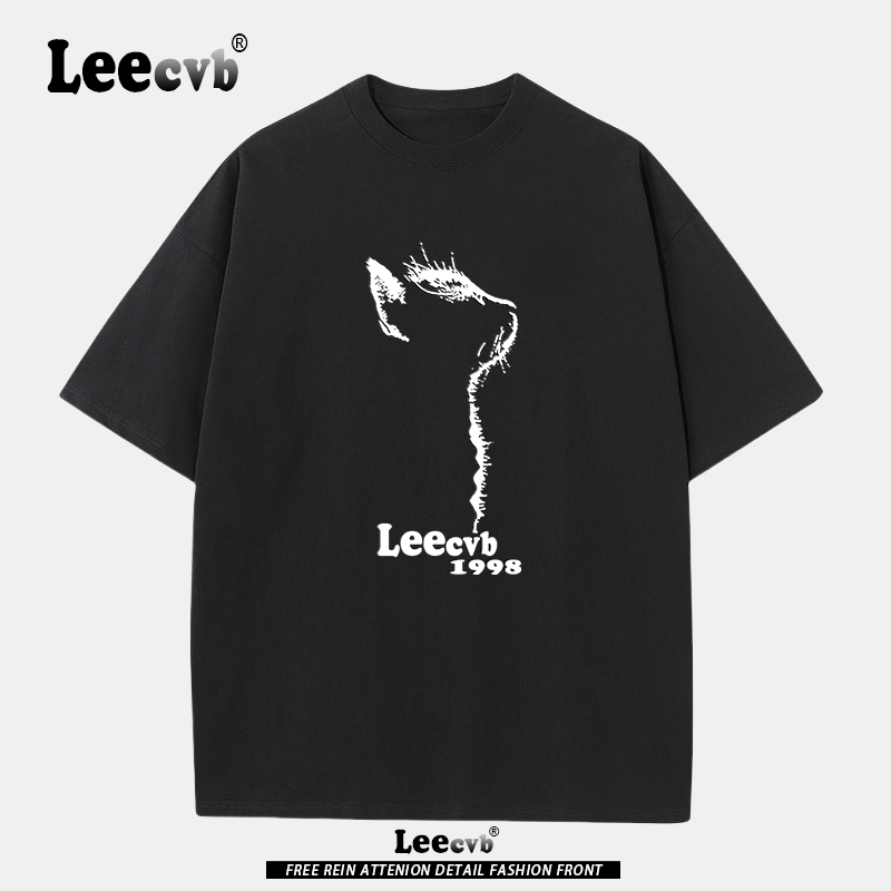 【限时抢购】LEE cvb官方联名|奥特莱斯|流行短袖t恤潮牌男女同款