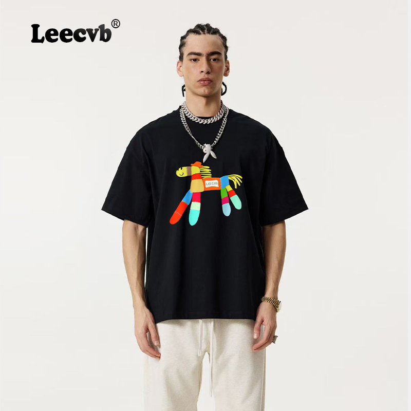 Leecvb官方联名时尚短袖T恤潮牌