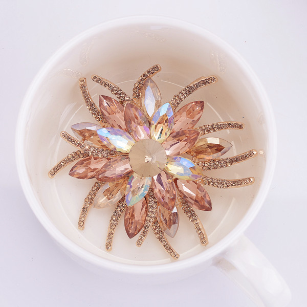 Broche femme en cristal autrichien - Ref 1187347 Image 3