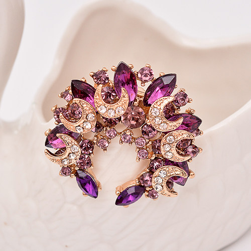 Broche femme en Zircon diamant - Ref 1187342 Image 5