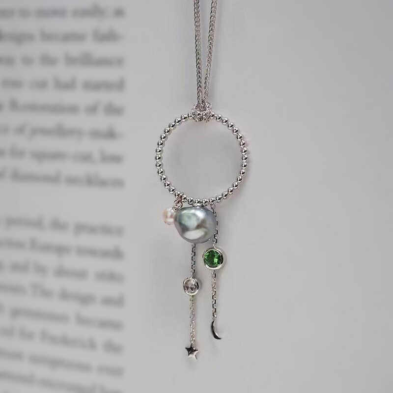 野生keshi无核珍珠戒指