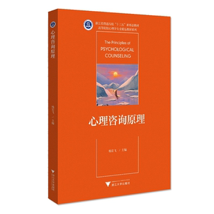 心理咨询原理(浙江省普通高校十三五新形态教材)/高等院校心理学专业精品教材系列/杨宏飞|责编:阮海潮/浙江大学出版社