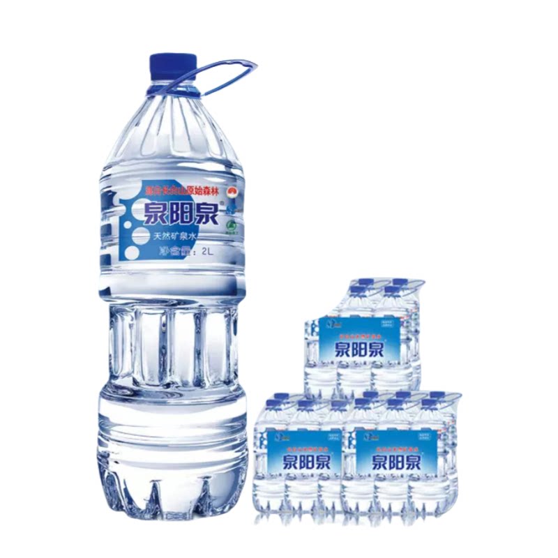 泉阳泉长白山天然矿泉水2L×18瓶图片