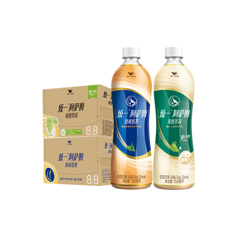 统一阿萨姆奶茶500ml×30瓶