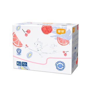 宜婴婴儿弱酸水果拉拉裤超薄柔软小内裤干爽透气全包臀宝宝尿不湿