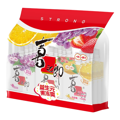 喜之郎益生元果冻爽加钙维D儿童