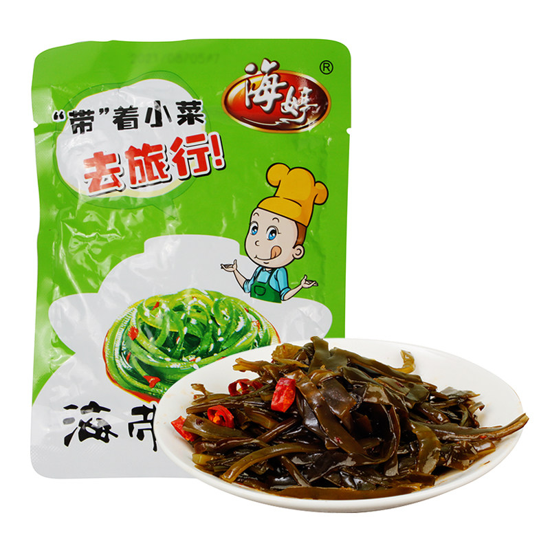海婷鲜香海带丝低卡低脂开胃下饭图片