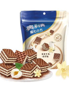 奥利奥威化小方浓缩奶香100g