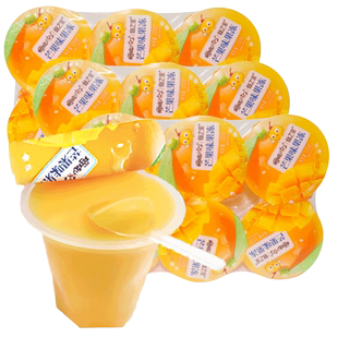 樱桃小丸子芒果味果冻100g*18杯儿童生日聚餐送礼零食礼物