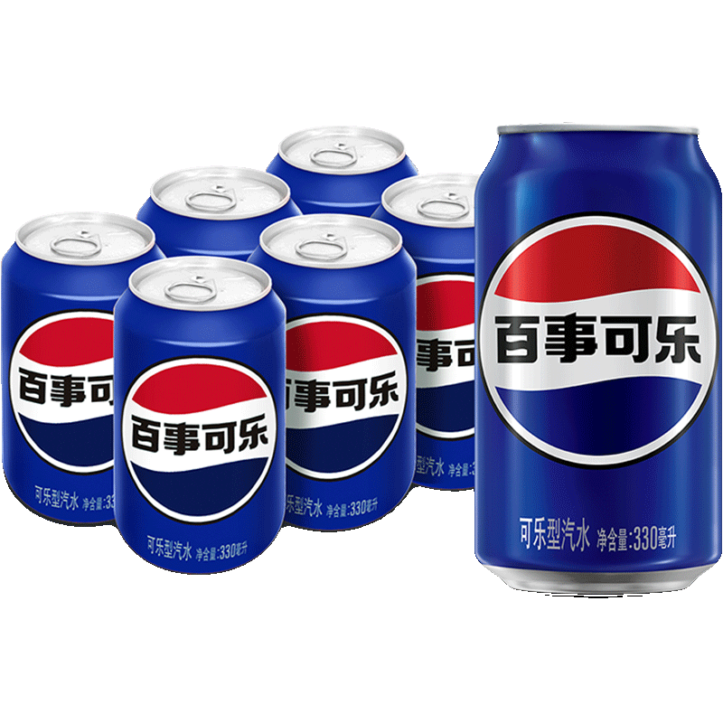 百事可乐经典碳酸饮料（包装随机）