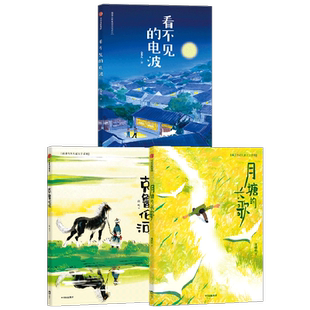 看不见的电波+月塘的长歌+克鲁伦河(套装3册) 7-14岁 谢淼焱
