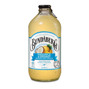 Bundaberg宾得宝澳洲进口菠萝椰子果汁汽水375ml气泡水饮料