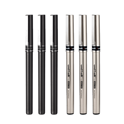 三菱UB-155直液式走珠笔中性笔