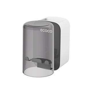 ecoco/意可可牙刷架置物架免打孔卫生间电动牙刷杯漱口杯挂杯套装