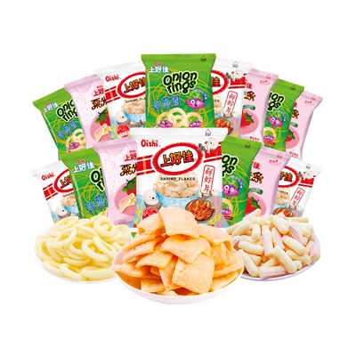 咪咪虾片洋葱圈休闲食品