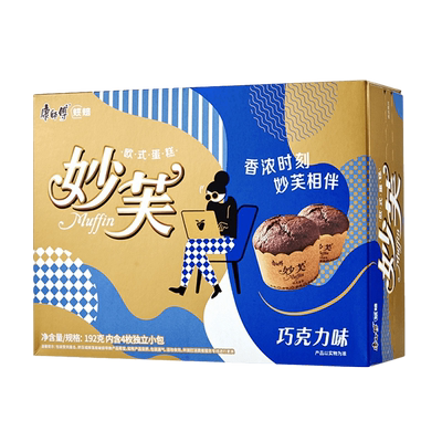 康师傅妙芙欧式巧克力蛋糕192g
