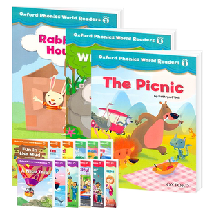 Oxford Phonics World Readers 牛津少儿英语自然拼读opw绘本读物