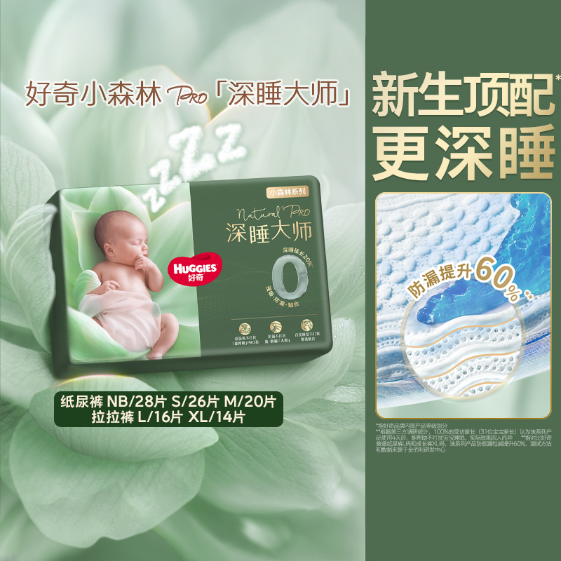 HUGGIES好奇小森林Pro纸尿裤