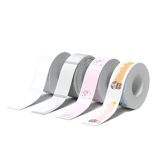 精臣D系列标签机不干胶四防热敏纸价签纸彩色透明宝宝分类姓名贴
