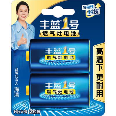 南孚丰蓝1号燃气灶电池2粒装