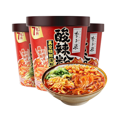李子柒红薯粉方便速食252g×3桶