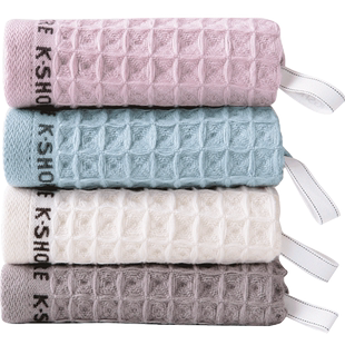 金号纯棉小毛巾挂式大方巾洗脸擦手巾成人婴幼儿童口水面巾