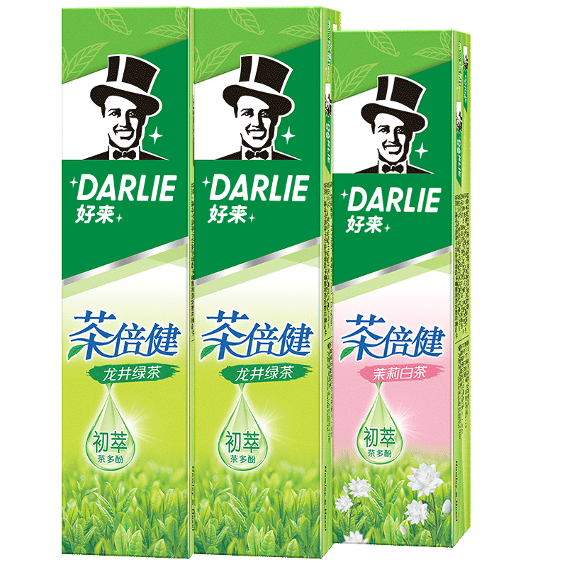 DARLIE好来茶倍健绿茶牙膏460g
