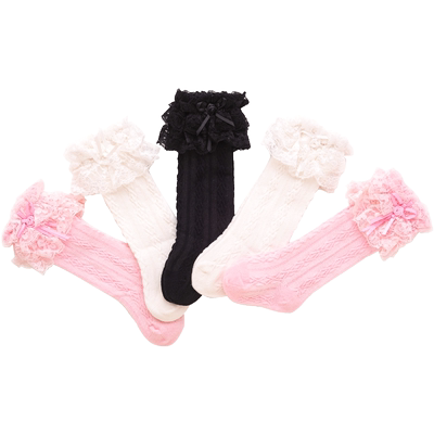 婴儿长筒袜拉夏莉亚可爱春秋